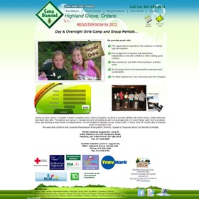 Websites Designed by Sales Success Consulting: Camp Diamond